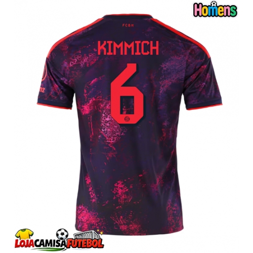 Camisa de Futebol Bayern Munich Joshua Kimmich #6 Equipamento Alternativo 2026-27 Manga Curta